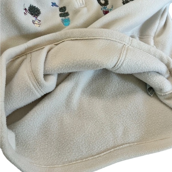 Vintage Northern Reflections Collared Fleece Sweater Size Large L - Picture 11 of 17